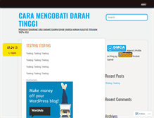 Tablet Screenshot of caramengobatidarahtinggi64.wordpress.com