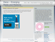 Tablet Screenshot of diane10.wordpress.com