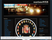 Tablet Screenshot of marianoweb.wordpress.com