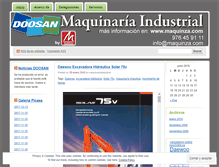 Tablet Screenshot of doosan4maquinza.wordpress.com