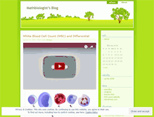 Tablet Screenshot of mathbiologist.wordpress.com
