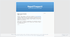 Desktop Screenshot of napolitrasporti.wordpress.com