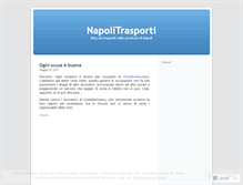 Tablet Screenshot of napolitrasporti.wordpress.com