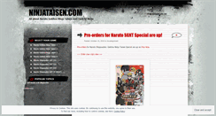 Desktop Screenshot of ninjataisen.wordpress.com