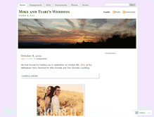 Tablet Screenshot of mikeandtiari.wordpress.com