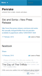 Mobile Screenshot of penrake.wordpress.com