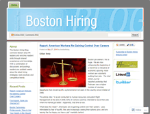 Tablet Screenshot of bostonhiringblog.wordpress.com