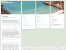 Tablet Screenshot of mollyware.wordpress.com