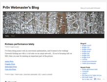 Tablet Screenshot of pr0nwebmaster.wordpress.com