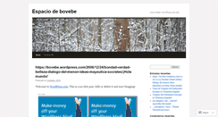 Desktop Screenshot of bovebe.wordpress.com