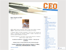 Tablet Screenshot of ceoes.wordpress.com