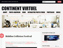 Tablet Screenshot of continentvirtuel.wordpress.com