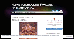 Desktop Screenshot of nuevasconstelacionesfamiliares.wordpress.com