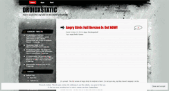 Desktop Screenshot of droidxstatic.wordpress.com