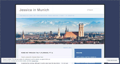 Desktop Screenshot of jessicainmunich.wordpress.com