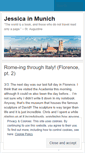 Mobile Screenshot of jessicainmunich.wordpress.com