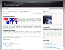 Tablet Screenshot of alfianprayanta.wordpress.com