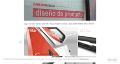 Desktop Screenshot of carlosgarciadesign.wordpress.com