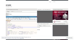 Desktop Screenshot of lbgeek.wordpress.com