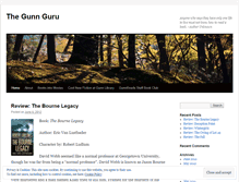 Tablet Screenshot of gunnguru.wordpress.com