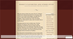 Desktop Screenshot of fessicsfavorites.wordpress.com