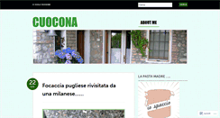 Desktop Screenshot of cuocona.wordpress.com