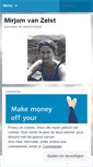 Mobile Screenshot of mirjamvanzelst.wordpress.com