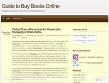 Tablet Screenshot of onlinebooksstore.wordpress.com