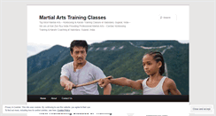 Desktop Screenshot of kickboxingcoachingindia.wordpress.com