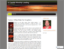 Tablet Screenshot of acapellaworshipleader.wordpress.com