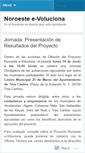 Mobile Screenshot of noroestevoluciona.wordpress.com