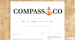 Desktop Screenshot of compassandcompany.wordpress.com