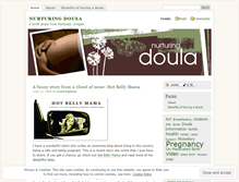 Tablet Screenshot of nurturingdoula.wordpress.com