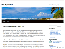 Tablet Screenshot of dannylbaker.wordpress.com