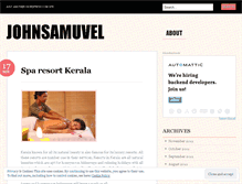 Tablet Screenshot of johnsamuvel.wordpress.com