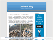 Tablet Screenshot of druber.wordpress.com