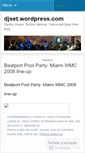 Mobile Screenshot of djset.wordpress.com