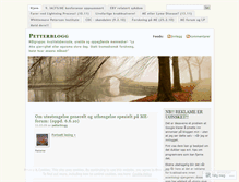 Tablet Screenshot of petterblogg.wordpress.com