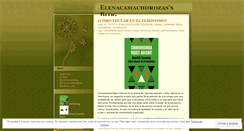 Desktop Screenshot of elenacamachorozas.wordpress.com