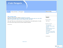 Tablet Screenshot of clubpenguinalerts.wordpress.com