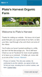 Mobile Screenshot of platosharvest.wordpress.com