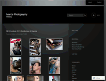 Tablet Screenshot of marcsphotography.wordpress.com