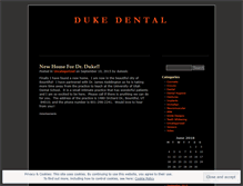 Tablet Screenshot of dukeslc.wordpress.com