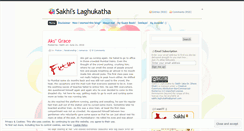 Desktop Screenshot of laghukatha0shortstories.wordpress.com