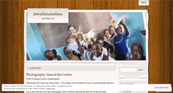 Desktop Screenshot of mwalimumelissa.wordpress.com