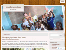 Tablet Screenshot of mwalimumelissa.wordpress.com