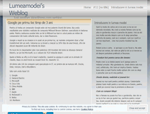 Tablet Screenshot of lumeamodei.wordpress.com