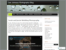 Tablet Screenshot of danjohnsonphoto.wordpress.com