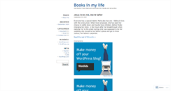 Desktop Screenshot of booksinmylife.wordpress.com