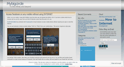 Desktop Screenshot of mybigcircle.wordpress.com